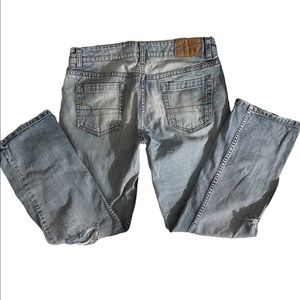 AMERICAN EAGLE faded/distressed jeans size 10 regular